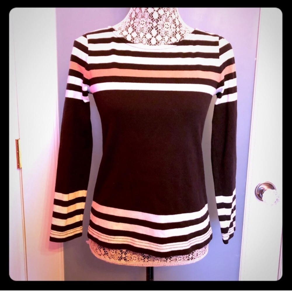 J. Crew Classic Preppy Striped Cotton Top